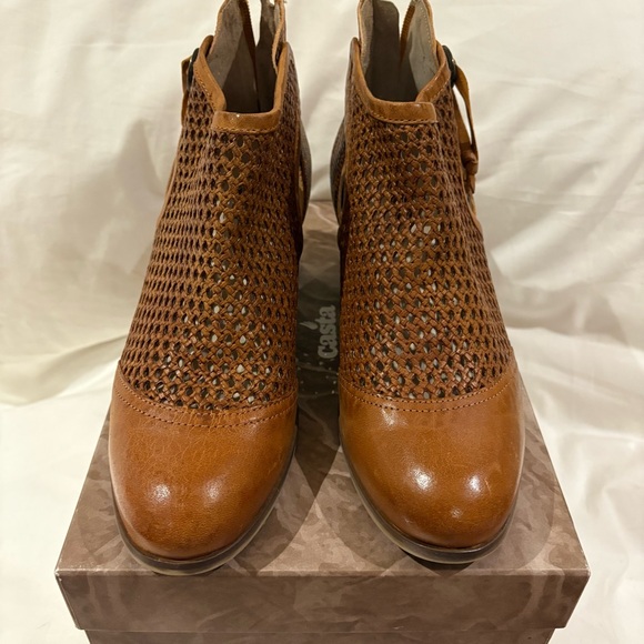 Casta Coa Camel Shoes 38 - Picture 2 of 6